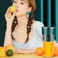 thumbnail image 4 of Portable Blender Usb Rechargeable,Portable USB Rechargeable Personal Blender with 4 Blades - Handheld Blender for Shakes and Fruit Juices, 4 of 8