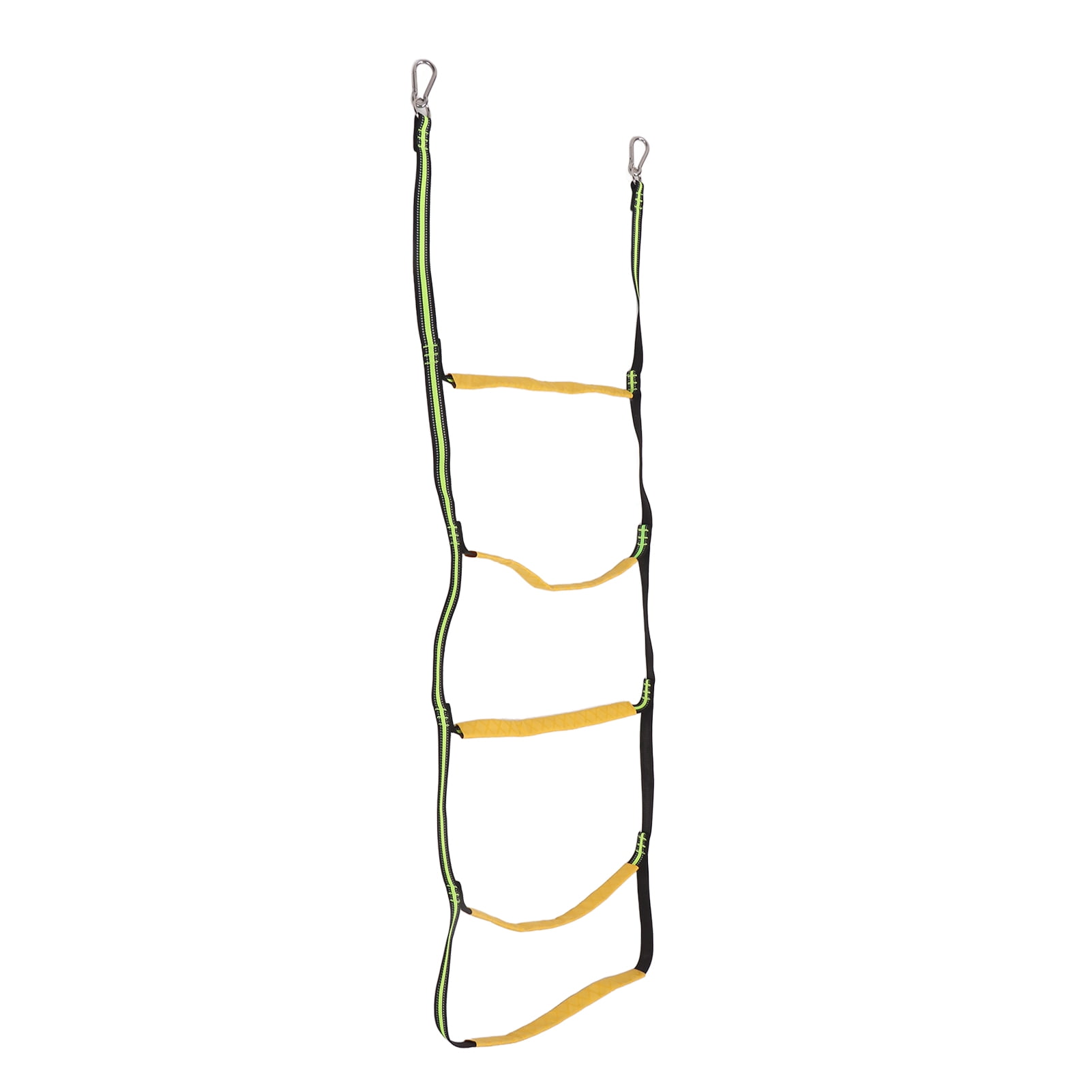 Rope Ladder, Safe Strong Load Bearing Marine Rope Ladder Luminous Ropes Slip Resistant 5 Step  For Home