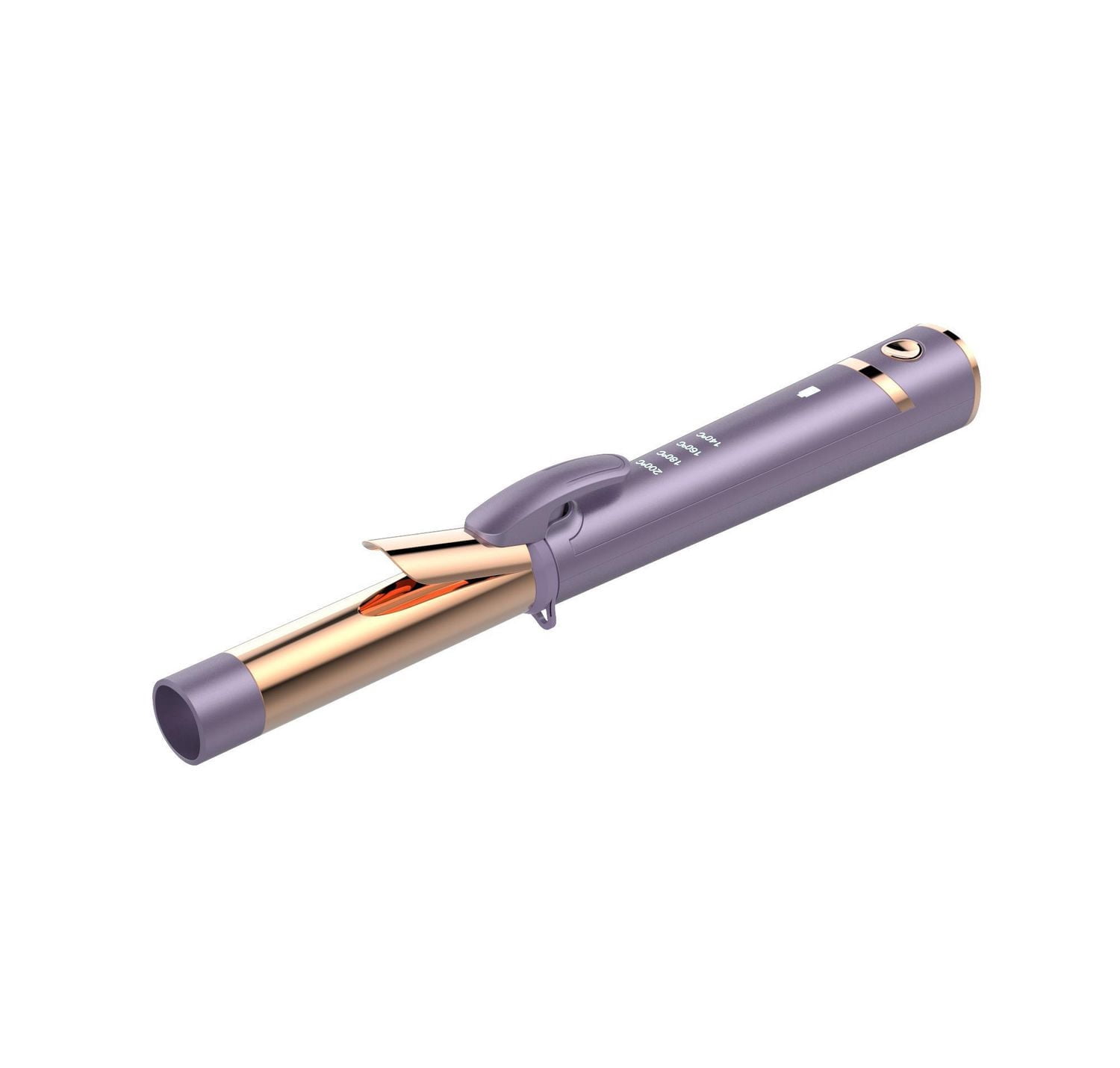 Conair Unbound Cordless Hair Curling Iron, 1-inch Titanium Barrel, Purple, 1 Pk