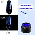 thumbnail image 1 of Heliisoer Nail Luminous Spider Gel Nail Polish Neon Fluorescent Effect Gel 8ml, 1 of 2