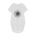 thumbnail image 5 of Robes d'Été Grande Taille pour Femmes 2024 Robe Décontractée Ample à Imprimé Tournesol Robe à Manches Courtes à Col en V Économisez jusqu'à 65 % de Rabais!, 5 of 5