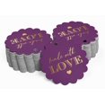 thumbnail image 2 of Inkdotpot Real Gold Foil Made With Love Text Tags Favor Hang Paper Tags 100 Piece, 2 of 6