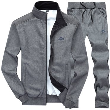 Mens Tracksuit Casual Warm with Zip