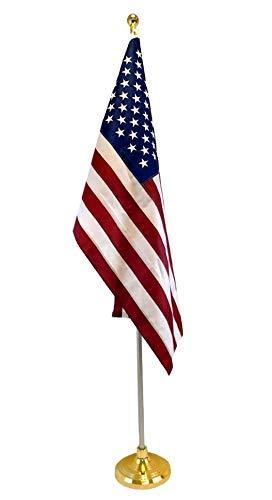 8 Foot Aluminum Silver Pole with (Ball)