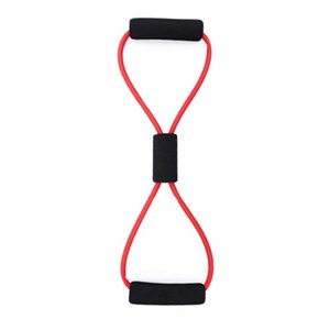 Fitness Resistance Bands 8 Shaped Rubber Exercise Elastic exercise band Band Back Chest Gym Home Office Stretch ​Workout Pulling Rope