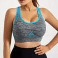 thumbnail image 3 of AherBiu Sports Bras for Women Wireless Racerback High Impact Support Workout Tops Yoga Bralette, 3 of 7