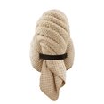 thumbnail image 2 of TopLLC Microfiber Hair Towel Wrap For Hair Drying Towel With Elastic Strap Fast Drying Hair Turbans For Wet Hair Long Thick Curly Hair Super Soft Hair Wrap Towels Drying Towels, 2 of 9