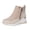 Pink, variant on Women's Ankle Boots Thick-soled Women Rain Womens Booties And Wedge Fashion Short Footwear Western for Women Buckle Women Boots2 for Modern Style for Women No Heel High Heel for Women Large