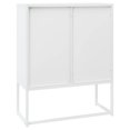 thumbnail image 5 of vidaXL Highboard White 80x35x100 cm Steel, 5 of 5