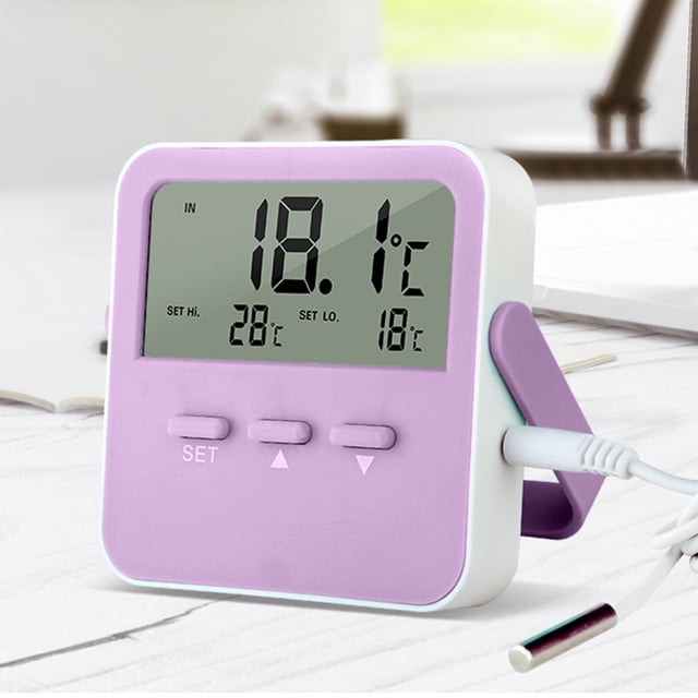 LSLJS Indoor And Outdoor-Thermometers Fish Tank Aquarium Crawling Pet Cold Storage Temperature Electronic Temperature Band Probe, Electronic Thermometer