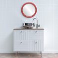 thumbnail image 4 of Pasadena Framed Mirror - Holiday Red, 4 of 6