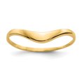 thumbnail image 1 of 14K Yellow Gold Polished Dome Ring, 1 of 2