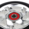 thumbnail image 4 of 2 Pcs Roues de Trottinette 100 mm avec Roulements et Bagues - Blanc, 4 of 8