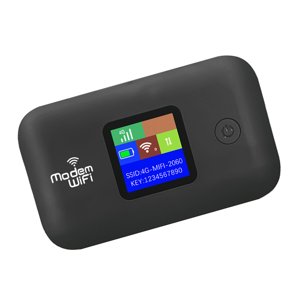 Portable 4G Router, Plug and Play 300Mbps 4G LTE Mobile Hotspot Router Type C Power Supply 3000mAh Battery  for Business