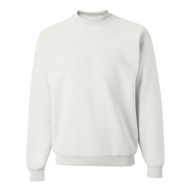 NuBlend Crewneck Sweatshirt, L, White