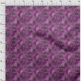 thumbnail image 4 of oneOone Velvet Purple Fabric Tropical Leaf Sewing Craft Projects Fabric Prints By Yard 58 Inch Wide, 4 of 5