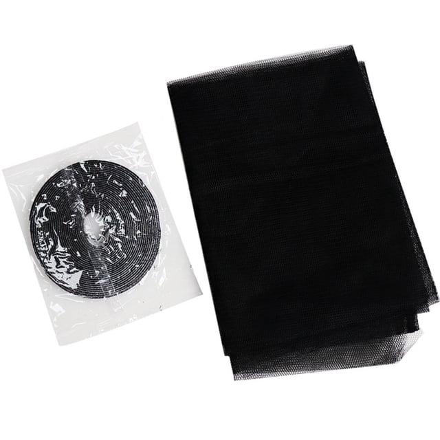 EGNMCR Pillow Cases, Pillow Covers DIY Adhesive Anti-Mosquito Fly Insect Curtain Mesh Window Screen Dish Towel