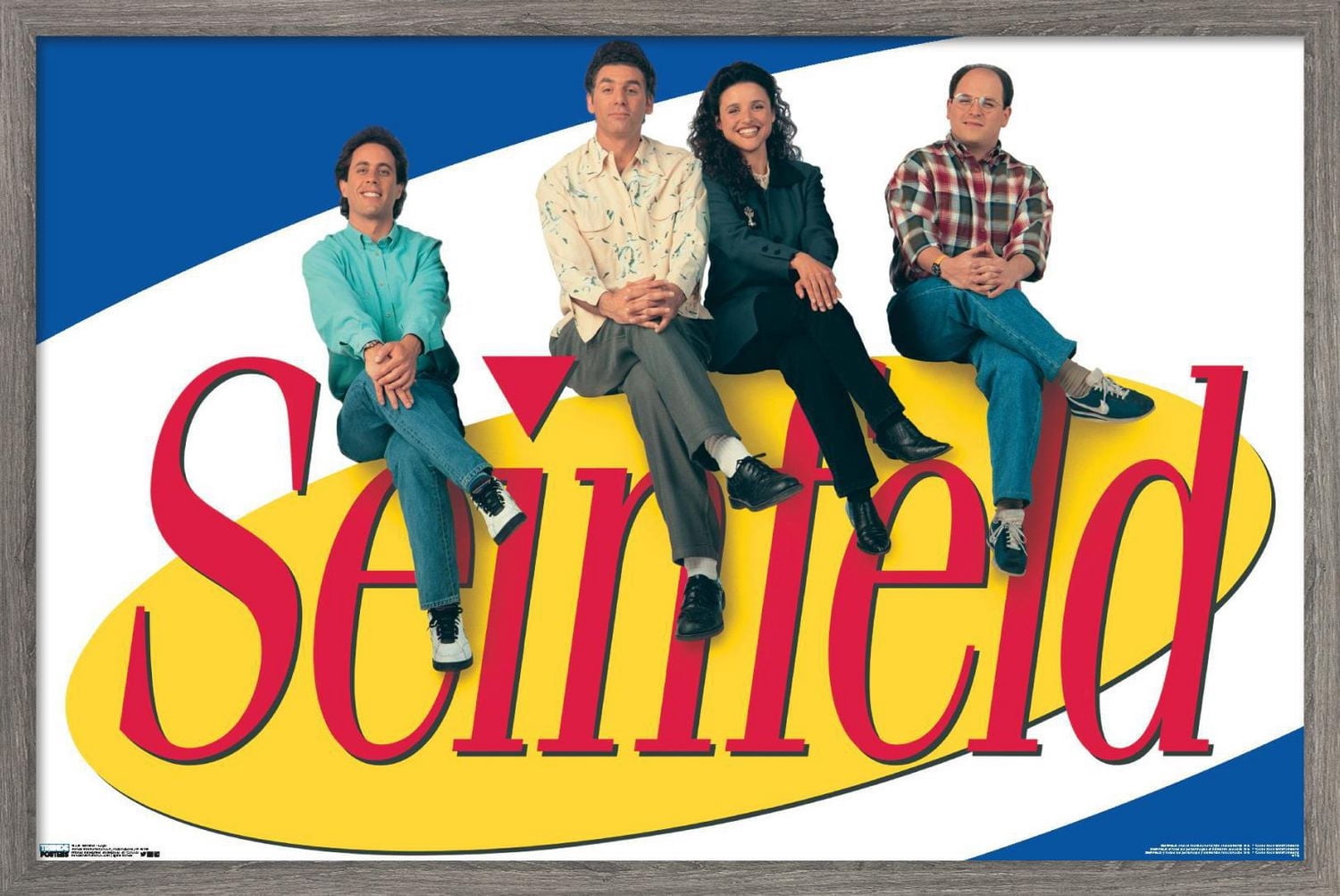 Seinfeld - Logo Wall Poster, 22.375" x 34"