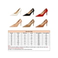 thumbnail image 2 of Woobling Escarpins Confort pour Femmes Marche Légers Stilettos Élégants Talons Hauts Noirs 7,5 cm 9, 2 of 6