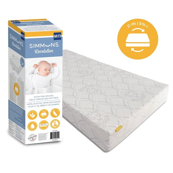 Simmons Revolution Organic Baby Crib Mattress