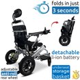 thumbnail image 2 of MAJESTIC IQ-8000 New Remote & Joystick Controlled Mobility Aid Lightweight Foldable Electric Wheelchair, 2 of 6