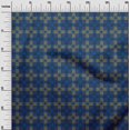 thumbnail image 2 of oneOone Viscose Chiffon Fabric Check & Triangle Ikat Print Fabric By The Yard 42 Inch Wide, 2 of 4
