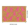 thumbnail image 3 of Tapis d'Entrée de Sensibilisation au Cancer avec Ruban Non - Intérieur Extérieur Tapis Personnalisable, 3 of 8