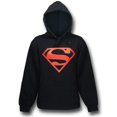 thumbnail image 3 of Superman hoodsupboyL Superboy Red Outline Mens Hoodie - Large, 3 of 5