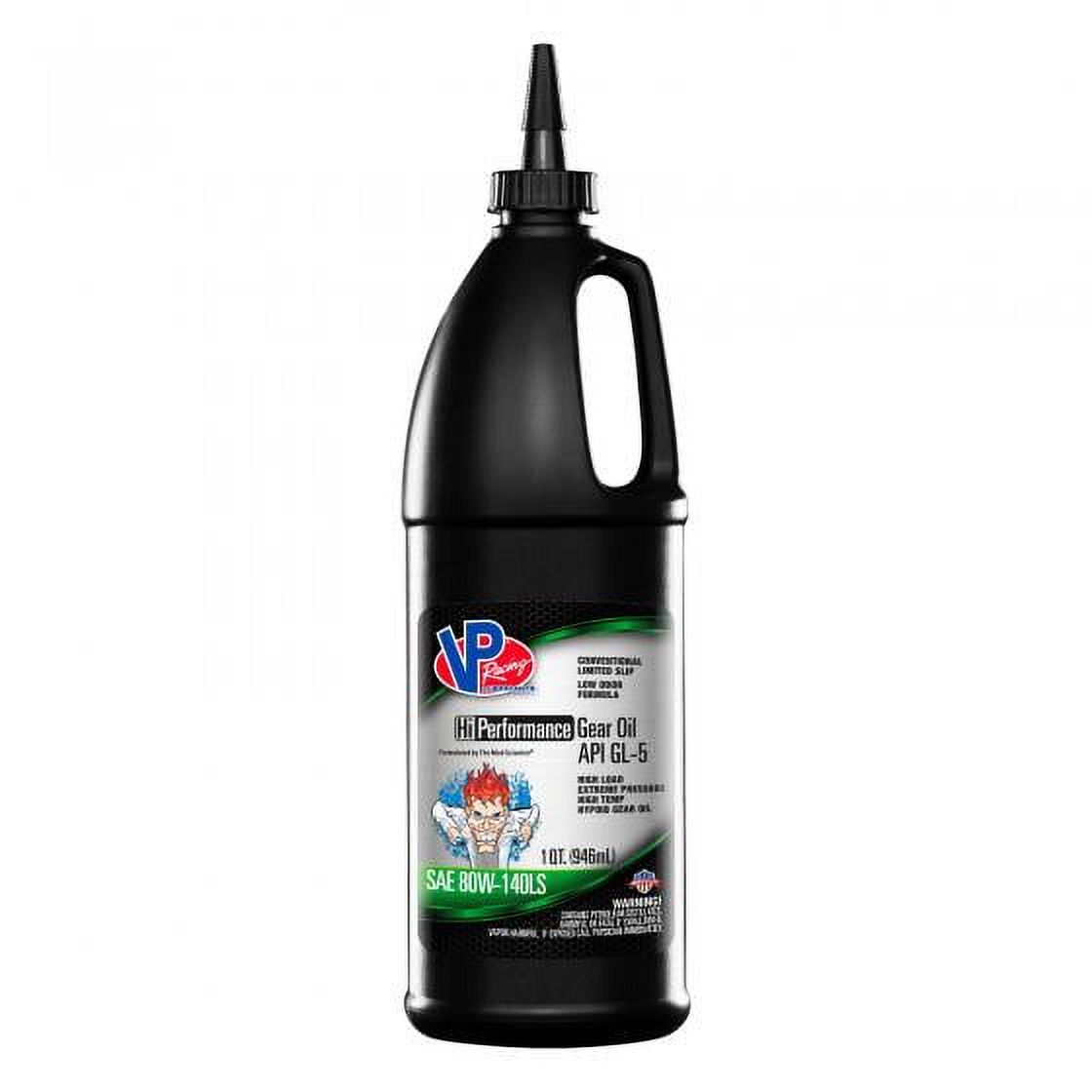 VP Racing Fuels Gear Oil 2705 Hi-Performance; Single; 1 Quart Bottle; SAE 80W-140