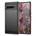 thumbnail image 1 of PANDACO Black Brushed Metal Case for Google Pixel 7 Pro, 1 of 5