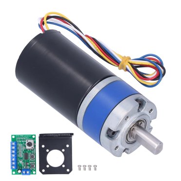 Mini Moteur Électrique, Moteur à Engrenages DC24V Sans Balais Moteur à Réduction de Vitesse Ultra Réactif