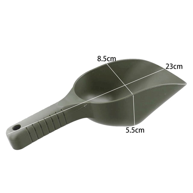 Baiting Throwing Spoon Bait Scoop Carp Fishing Tool For Feeding Particles Bonito S