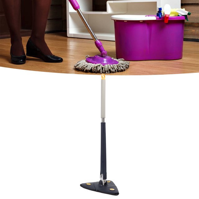 Balai Extensible, Excellente Capacité d'Adsorption Balai en Acier Inoxydable avec Chiffon pour les Fentes de Toilette