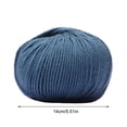thumbnail image 3 of Dvkptbk Wools Group Wool Hand-woven Medium Coarse Scarf Hat Overcoat Wool Merinoss Wool Wool Cashmeres Yarn Wools Group, 3 of 5
