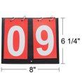 thumbnail image 2 of GOGO 2 Ensembles Tableaux de Pointage Sportifs Portatifs de Table Marqueur 00-99-Noir Numéro + Carte Rouge, 2 of 4