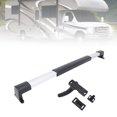 thumbnail image 1 of RV Screen Door Latch Kit, RV Screen Door Cross Bar Handle and Door Latch, 21.65in-29.33in Adjustable Grip Handle, Universal RV Screen Door Crossbar for RV, Travel Trailer, 1 of 7