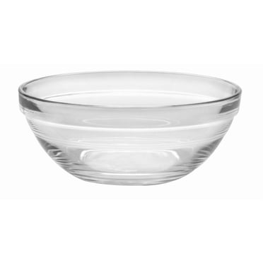 Duralex Lys Stackable Clear Glass Bowl 14 cm Set of 6