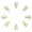 Green, variant on Replacement Tip 5-Pack Nib Replacement Nib Cover Compatible For Apple Pencil 1/2