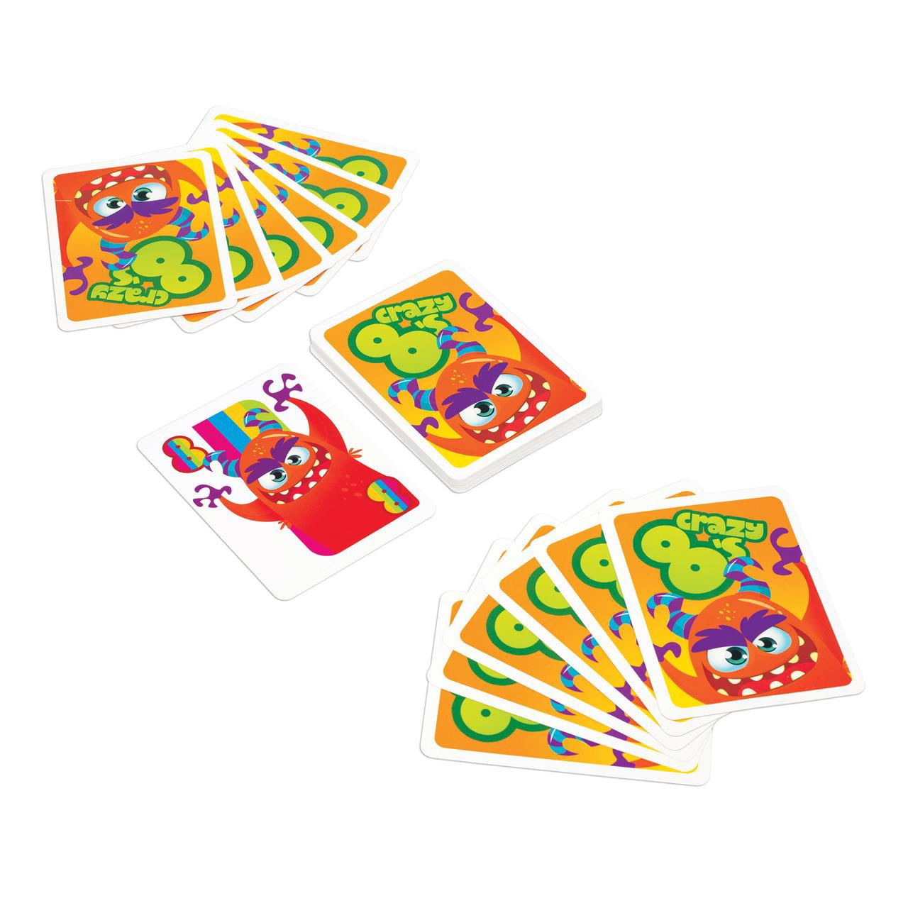Crazy 8's Card Game - The Classic Game of Monstrous Mayhem