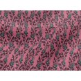 thumbnail image 4 of oneOone Viscose Jersey Fabric Leaves & Floral Block Print Fabric BTY 60 Inch Wide, 4 of 4