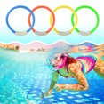 thumbnail image 2 of Diving Underwater Swimming Colorful Pool Sink RingTraining Under Water Fun Toy, 2 of 8