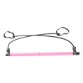 thumbnail image 1 of Multifunction Pilates Bar with Resistance Band Rope Puller Total Body Stick Foot Strap out Portable Rod for home and gym Men Home - Pink, 1 of 9