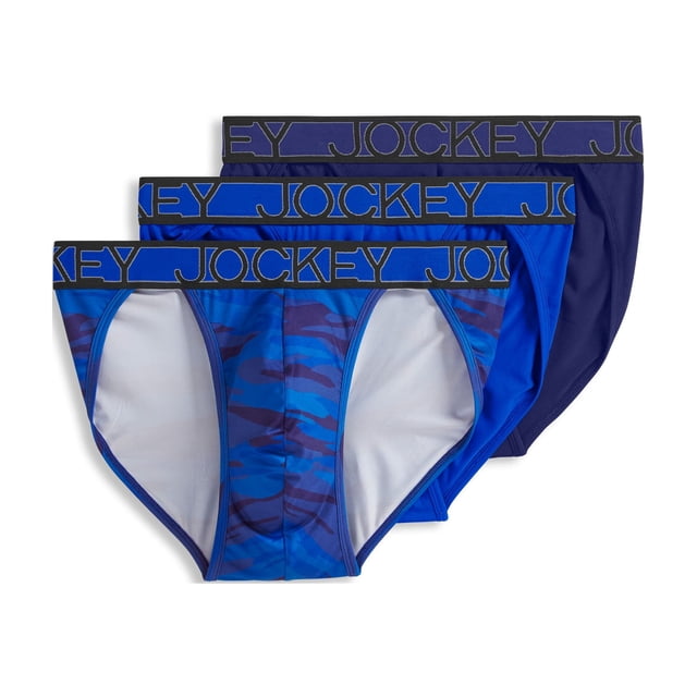 Jockey String Bikini Extensible en Microfibre pour Hommes - Lot de 3