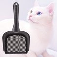thumbnail image 3 of Comfortable Handle, Non Stick Cat Litter Scoop With Deep Shovel, Hollow Mesh Design, Made Of  PVC, 3 of 8