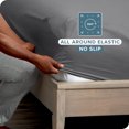 thumbnail image 3 of Bare Home 5-Pack Fitted Sheets - Premium 1800 Collection - Ultra-soft - Deep Pocket - Twin XL, Gray, 3 of 7