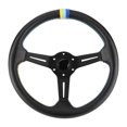 thumbnail image 3 of Leather Steering Wheel,350mm/14in for GReddy Style Steering Wheel Replacement Racing Steering Wheel Achieve More, 3 of 14