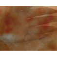 thumbnail image 5 of oneOone Georgette Viscose Orange Fabric Abstract Smoke Sewing Material Print Fabric By The Yard 42 Inch Wide, 5 of 5
