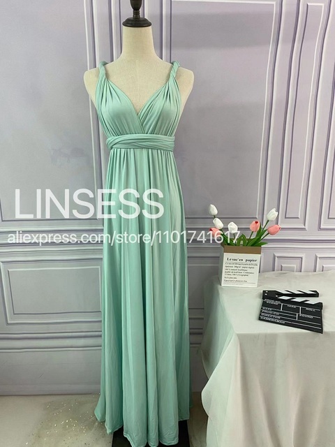 ROSEWOOD Floor Length LONG Maxi Infinity Dress Convertible Formal Wrap Sexy Bridesmaid Dress Evening Dress Wedding Cocktail