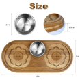 thumbnail image 2 of Oleegame 1PC Picnic Trays For Food Rimmer Tray Glass And Sugar Rim Bar Cocktail Dip Sugar Seasoning Plate, 2 of 7