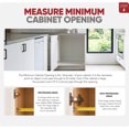 thumbnail image 3 of Rev-A-Shelf 9.5" Pullout Kitchen Wall Cabinet Organizer Soft-close, 448-BBSCWC-9C, 3 of 12